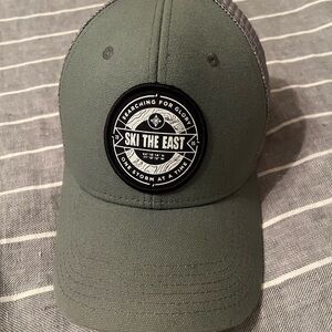 Ski The East Grey Adjustable Hat